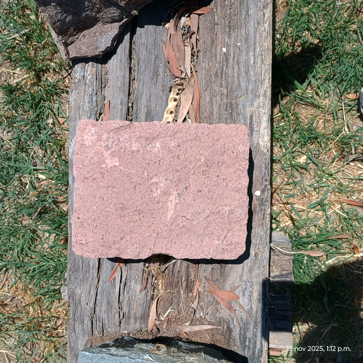 Adoquín Rosado sedimentario